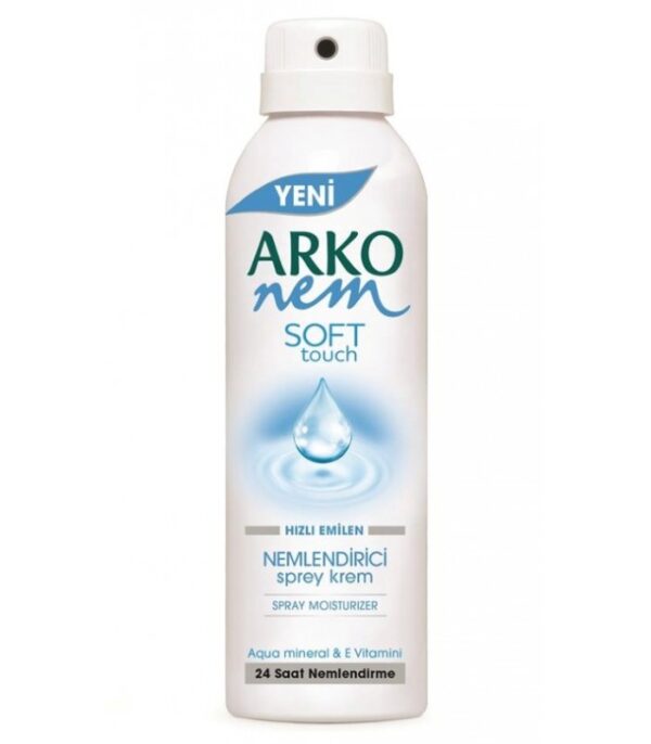 اسپری مرطوب کننده صورت و بدن آرکو ARKO Soft Touch