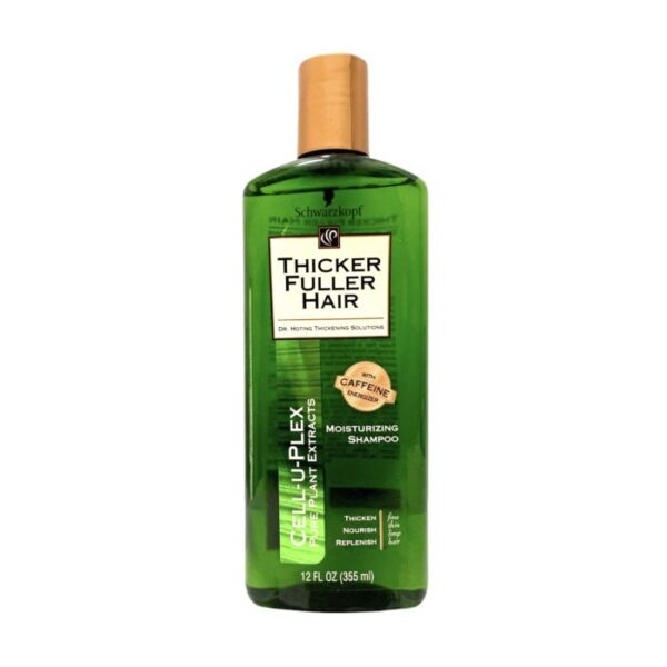 شامپو ضد ریزش کافئین تیکر فولر هیر Thicker Fuller Hair Shampoo