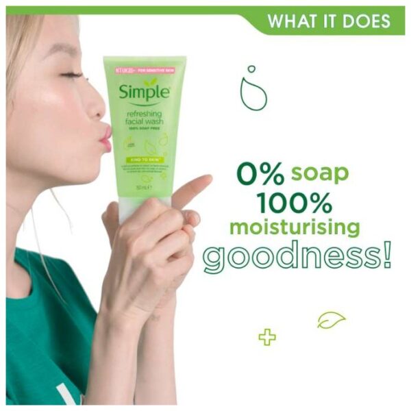 ژل شستشوی روزانه انواع پوست Simple Refreshing Facial Wash