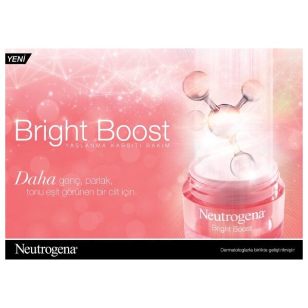 کرم روشن کننده و آبرسان نوتروژینا Neutrogena Bright Boost