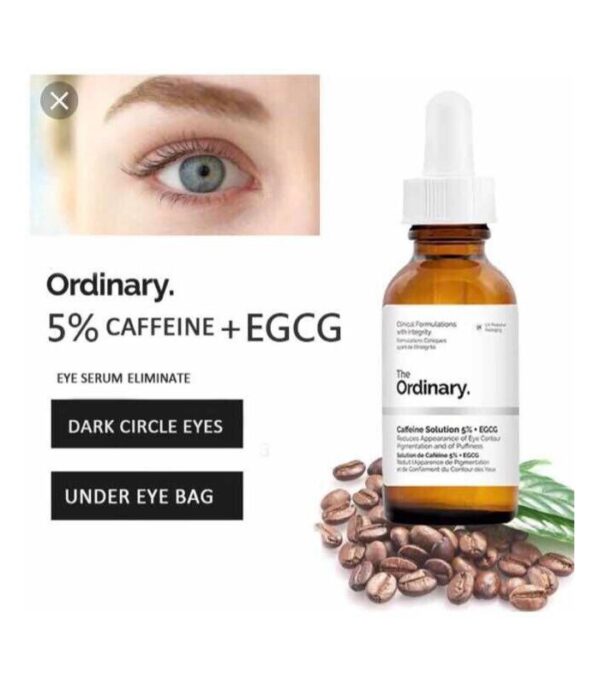 سرم کافئین دور چشم ضد تیرگی و پف اوردینری Ordinary Caffeine Solution 5% + EGCG