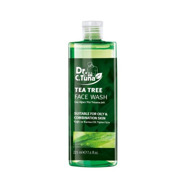 ژل شستشو درخت چای دکتر سی تونا فارماسی Farmasi Dr.C.Tuna Tea Tree Face Wash