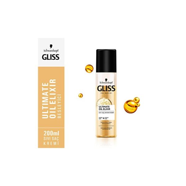 اسپری دوفاز گلیس موهای حساس و آسیب دیده Gliss Ultimate Oil Elixir