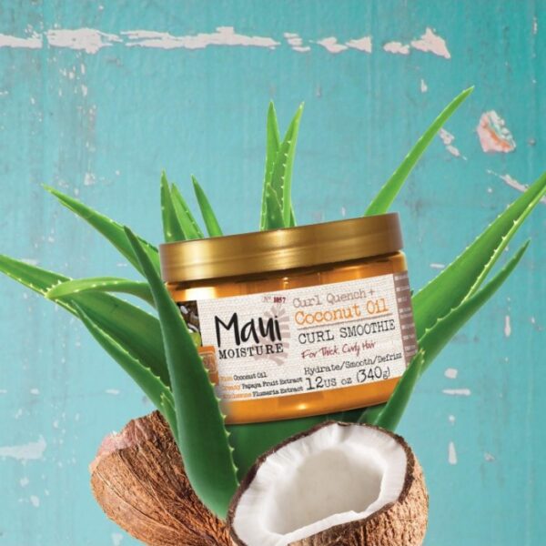 ماسک بدون سولفات موی فر کننده مائویی Maui Curl Quench + Coconut Oil Hair Mask 340gr