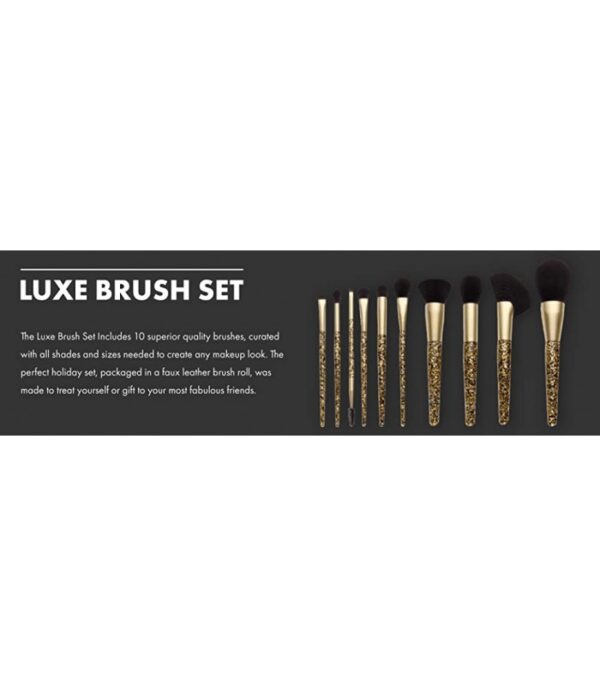 ست لوکس براش 10 عددی میلانی Milani 10-Piece Lux Brush Set