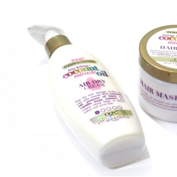 کرم مو محافظ حرارت و ضد وز او جی ایکس OGX Coconut Miracle Oil Cream