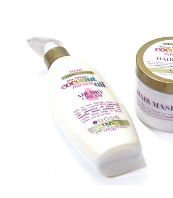 کرم مو محافظ حرارت و ضد وز او جی ایکس OGX Coconut Miracle Oil Cream