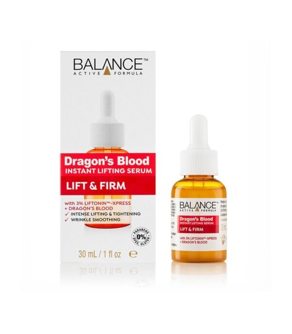 سرم لیفتینگ فوری بالانس Balance Dragon Blood Instant Lifting Serum