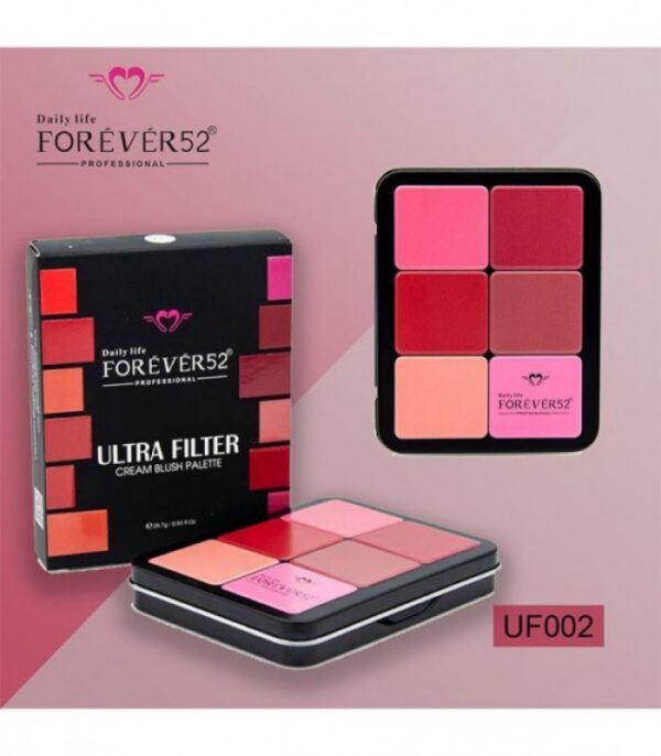 پالت رژگونه کرمی فوراور52 Forever52 Ultra Filter Cream Blush Palette