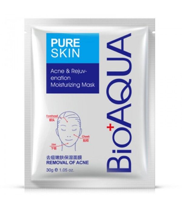 ماسک ورقه ای ضد جوش و آکنه بیوآکوا BioAqua Acne Removal
