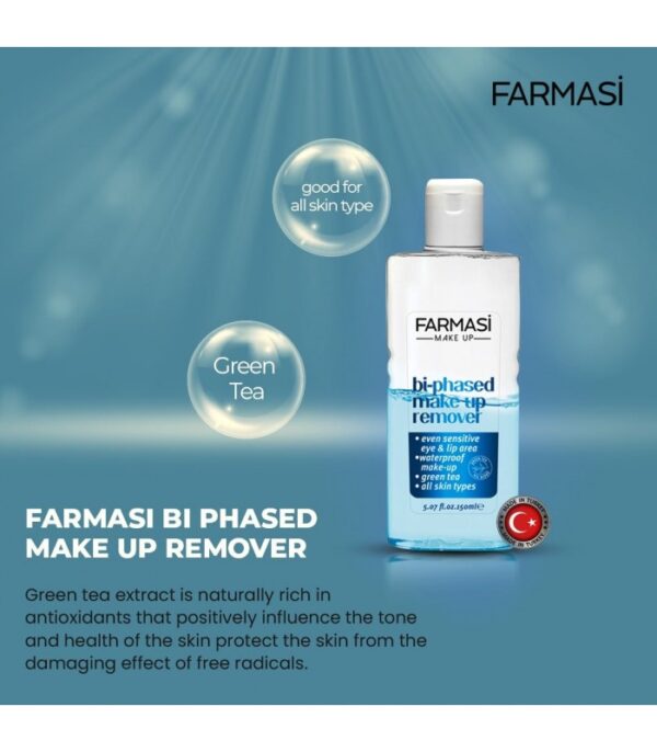 میسلار واتر دو فاز فارماسی FARMASI Bi-Phased Makeup Remover