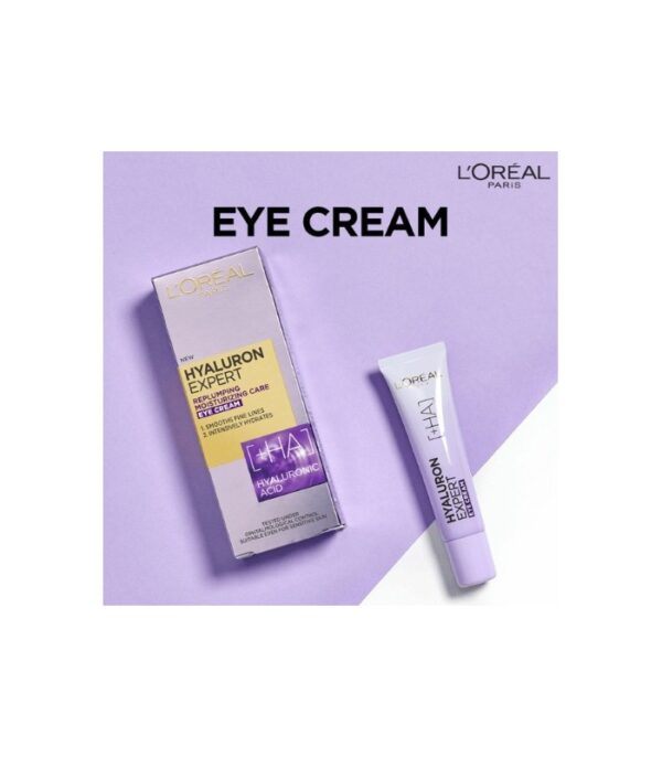 آبرسان دورچشم لورال هیالورونیک اسید Loreal Hyaluron HA+ Eye Cream