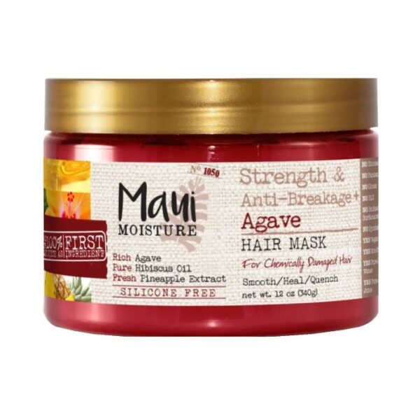 ماسک مو استحکام بخش و ضد شکنندگی مائویی Maui Moisture Strength & Anti-breakage Agave Hair Mask