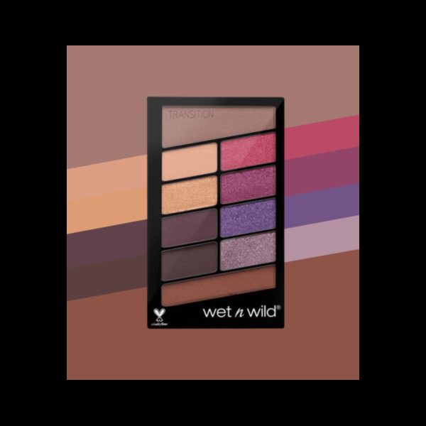 سایه کالر آیکون وت اند وایلد Wet N Wild Eyeshadow 10 Pan Palette