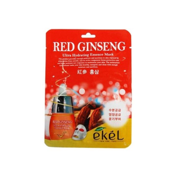 ماسک نقابی جینسینگ قرمز اکل Ekel Red Ginseng Mask