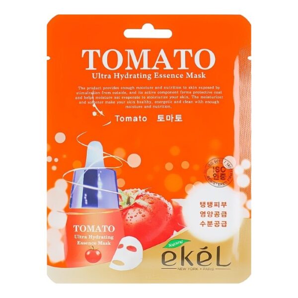 ماسک نقابی عصاره گوجه فرنگی اکل Ekel Pearl Tomato