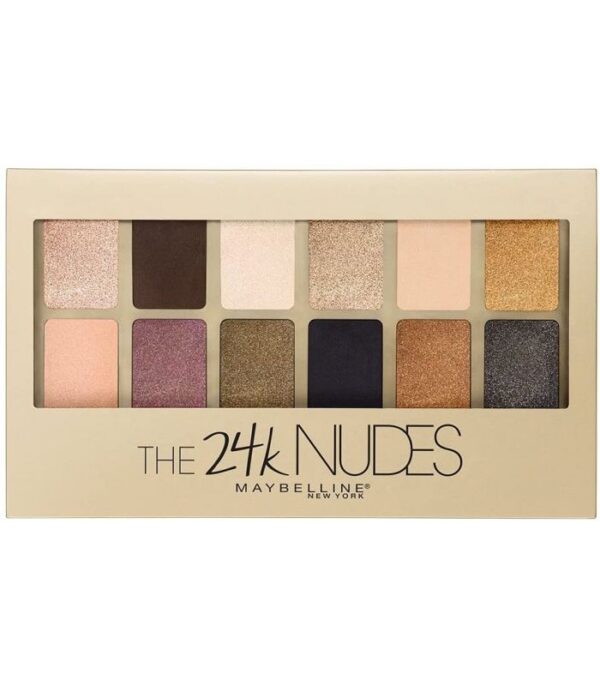 پالت سایه میبلین Maybelline The 24Karat Nudes Eyeshadow