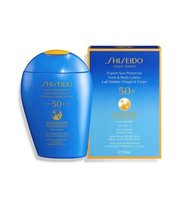 ضد آفتاب ضد چروک شیسیدو  Shiseido Expert Sun Protector SPF50-150ml