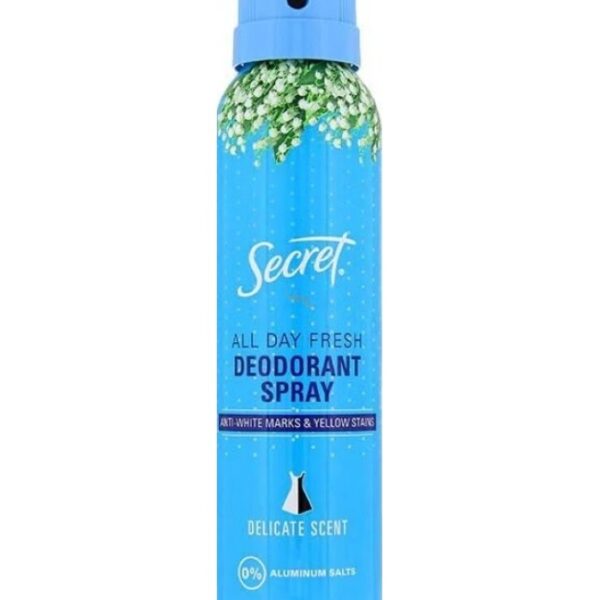 اسپری دئودورانت سکرت Secret Delicate Deodorant Spray