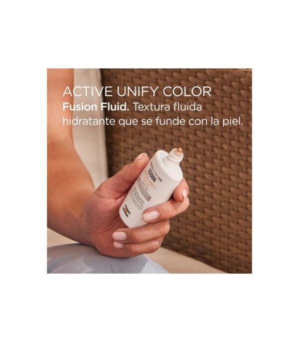 ضد آفتاب رنگی ضد لک اکتیو یونیفای ایزیدین Isdin Active Unify Color