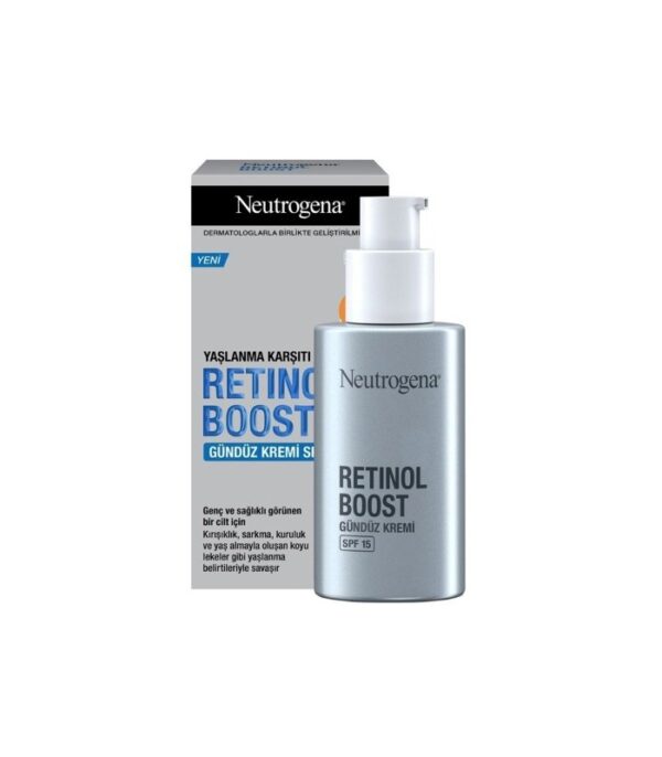 کرم ضد چروک ضد پیری نوتروژینا Neutrogena Retinol Boost Day Cream Spf 15