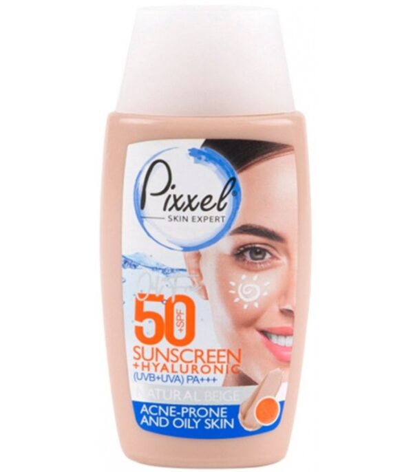 ضدآفتاب رنگی پوست چرب پیکسل Pixxel Oily Acne-Prone Skin